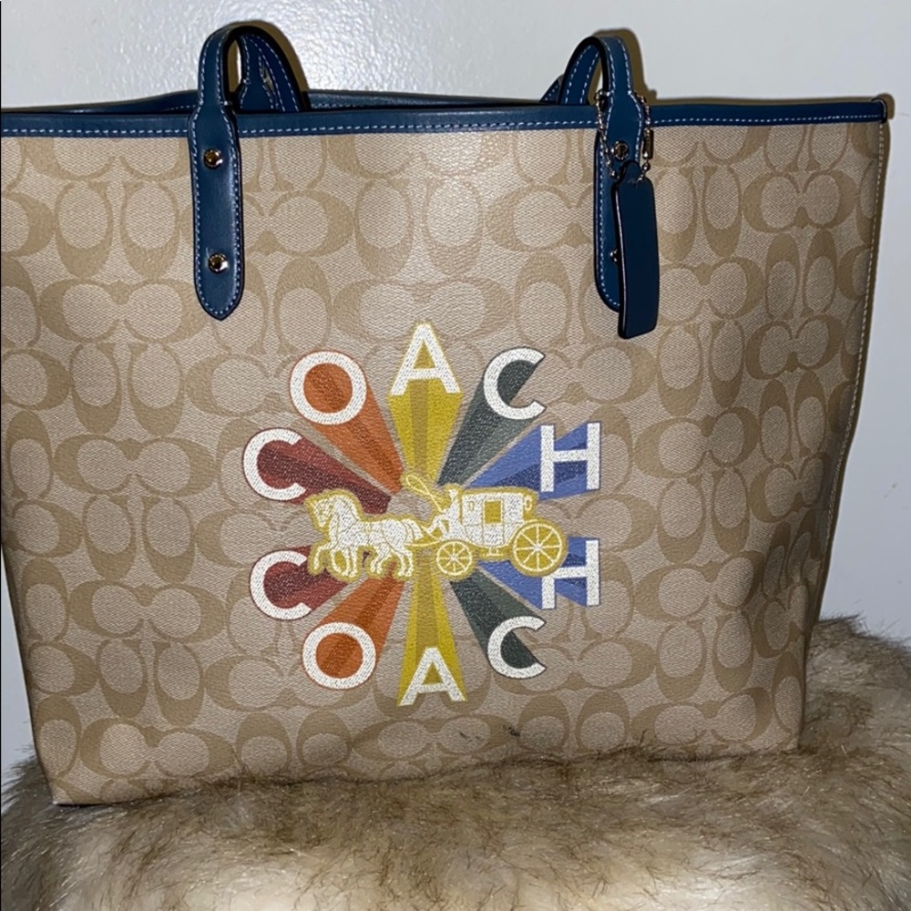 !Sale! Coach reversible handbag